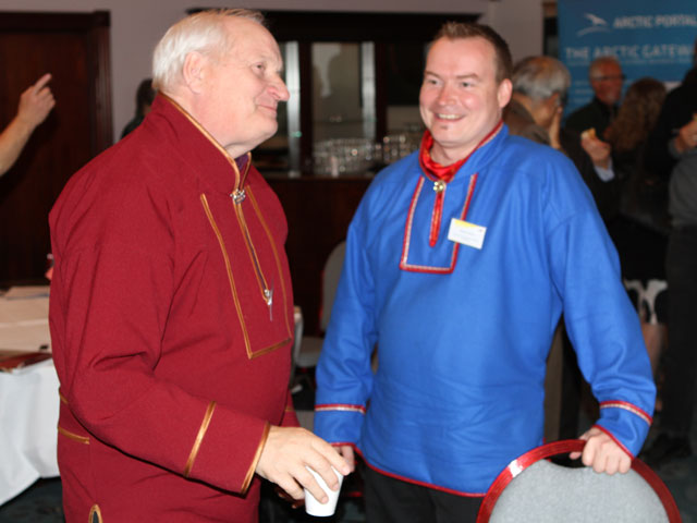 Traditional reindeer herders clothing