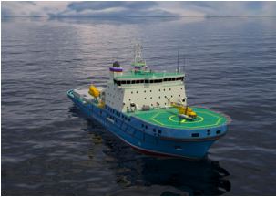 Russian icebreaker