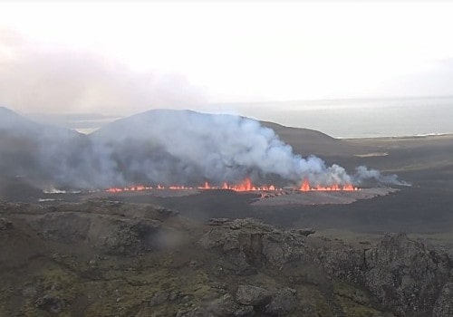 Eruption in Iceland March 2025
