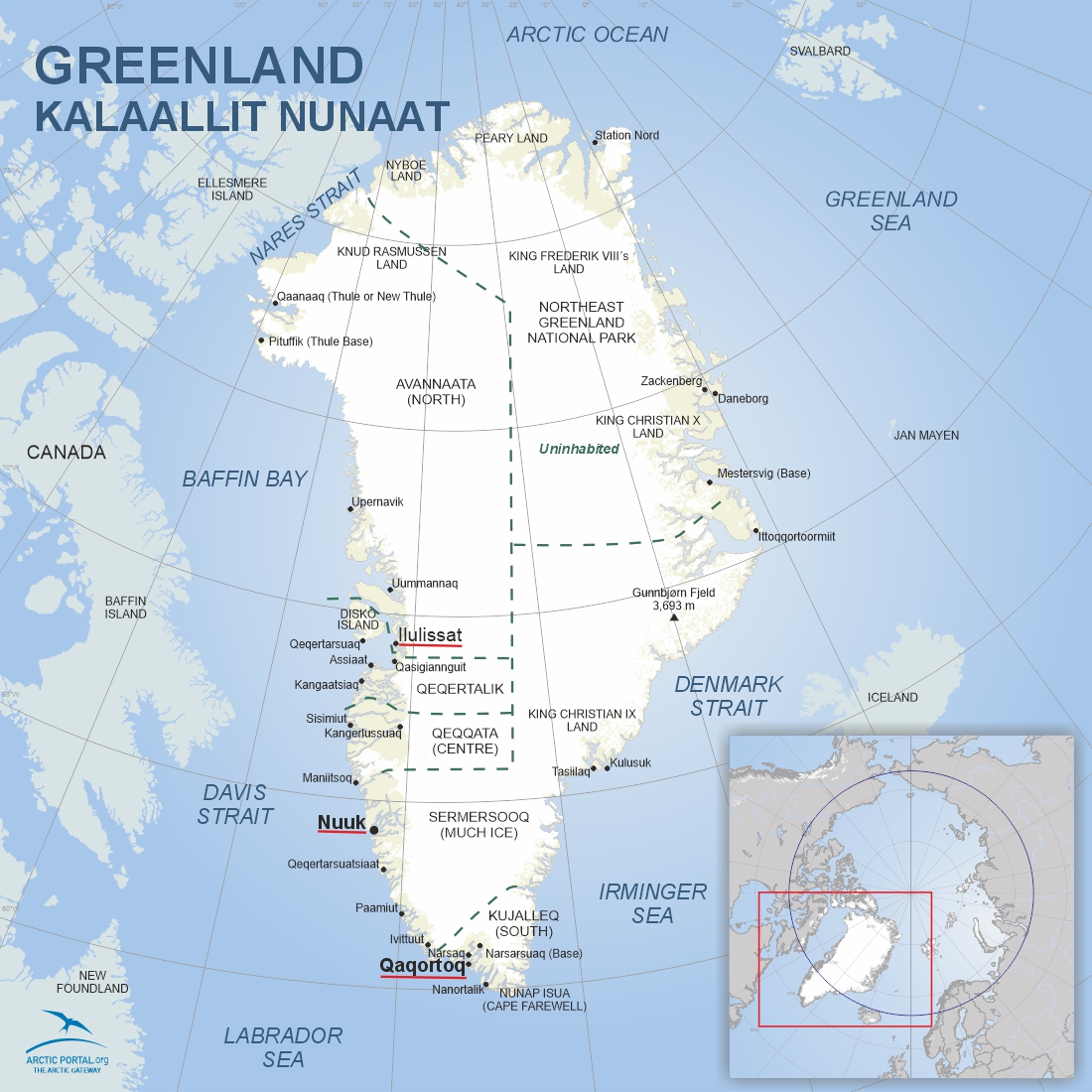Greenland MAP2 Airports Main